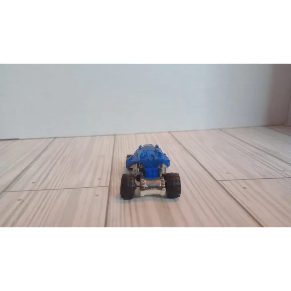 BLUE MAX STEEL TURBO RACER SHORT CARD 2014 HOT WHEELS 1/64 DIECAST CAR